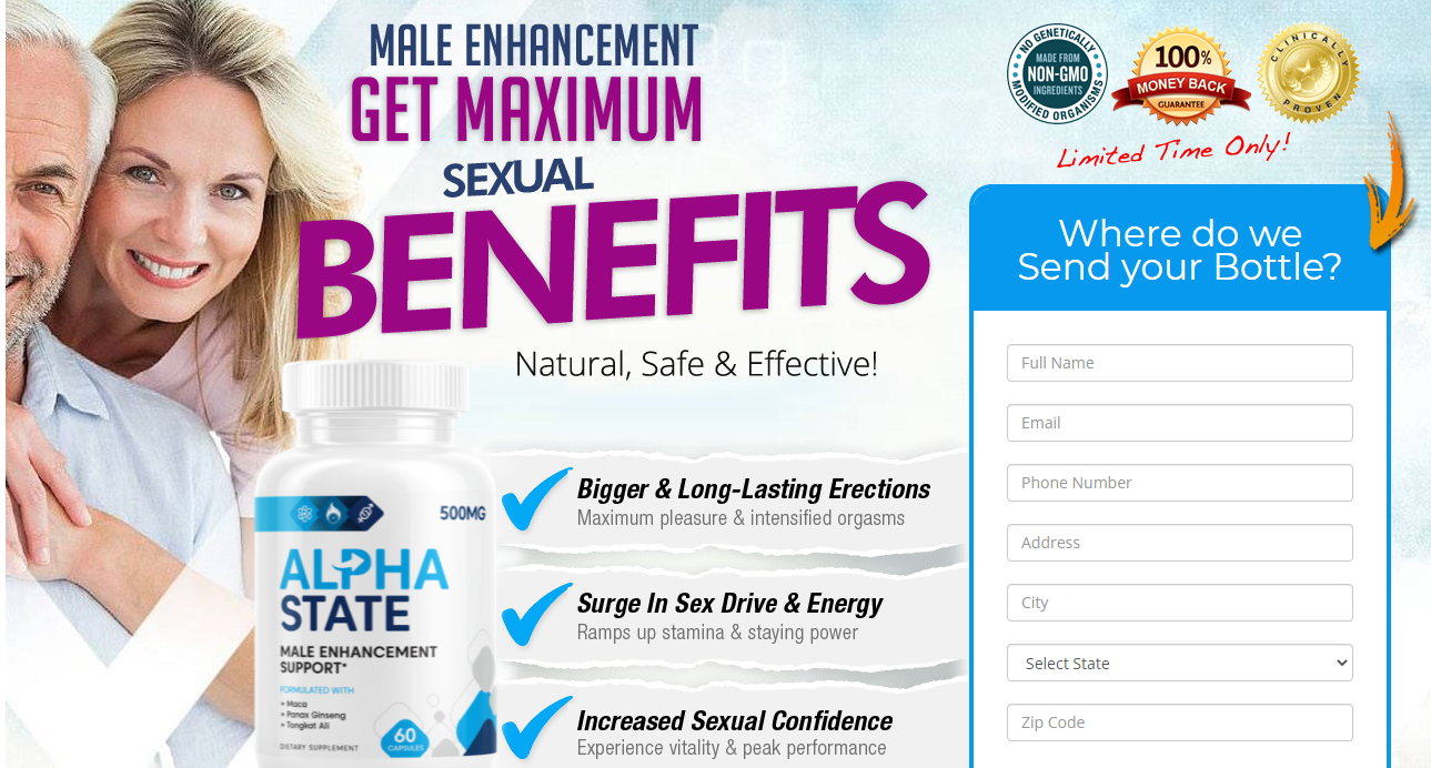Alpha State Male Enhancement US (Official And Price Report) – Is It Real Or Hoax? content media
