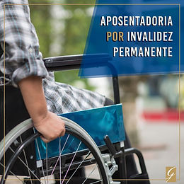 Aposentadoria por invalidez permanente