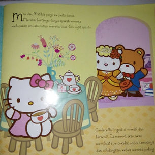 Hello Kitty Jadi Cinderella