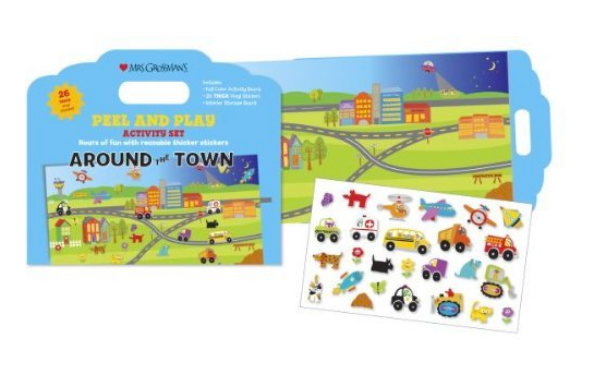 Peel & Play Vinyl Activity Set | Babysitting San Diego