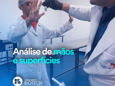 Análise de Mãos e Superfícies