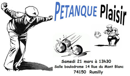 Pétanque à Rumilly