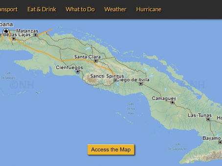 CubaMapa, carte interactive de Cuba