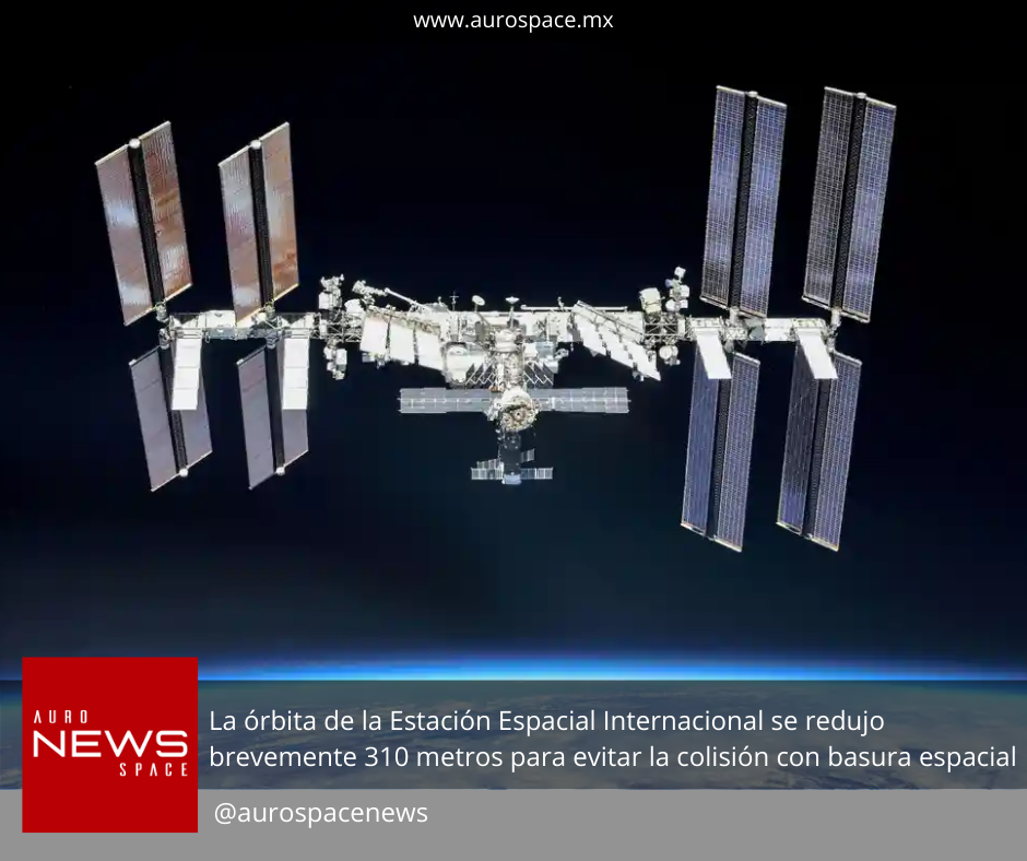 EEI redujo su órbita 310 metros para evitar colisión con basura espacial. content media