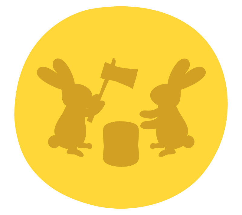 月に住んでる動物は