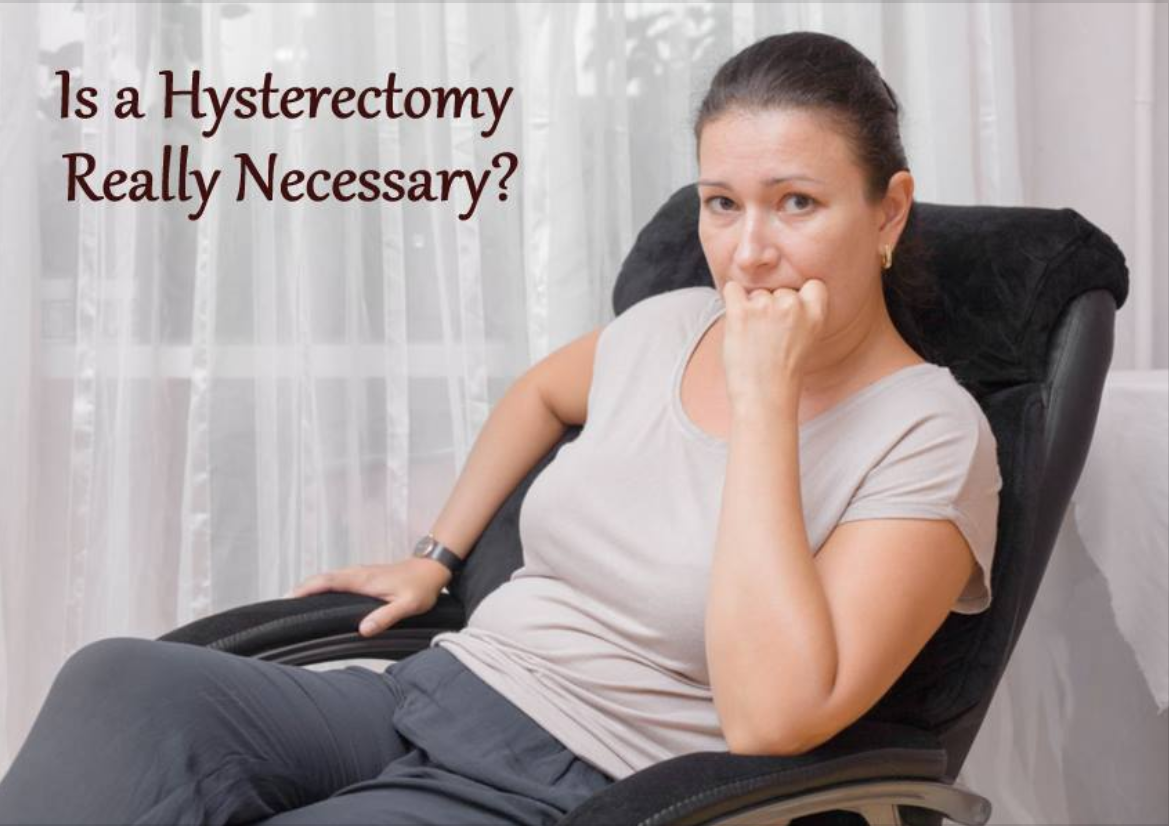 A TOTAL HYSTERECTOMY... content media