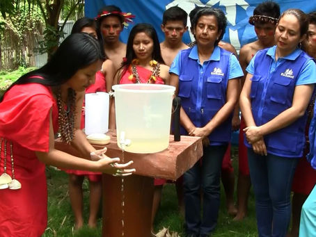 Enseñan lavado de manos en awajún a comunidades indígenas de Amazonas
