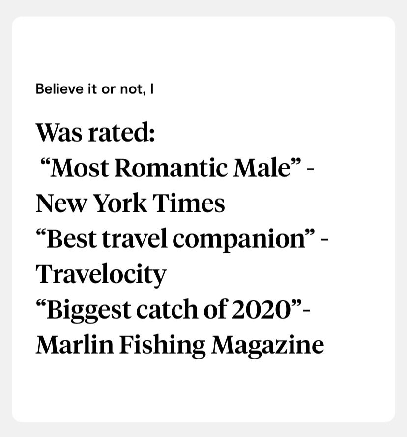 Complete Hinge Profile Guide 2020