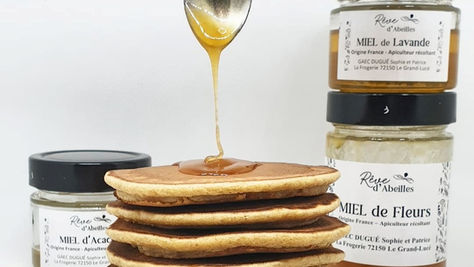 Recette des Pancakes au miel