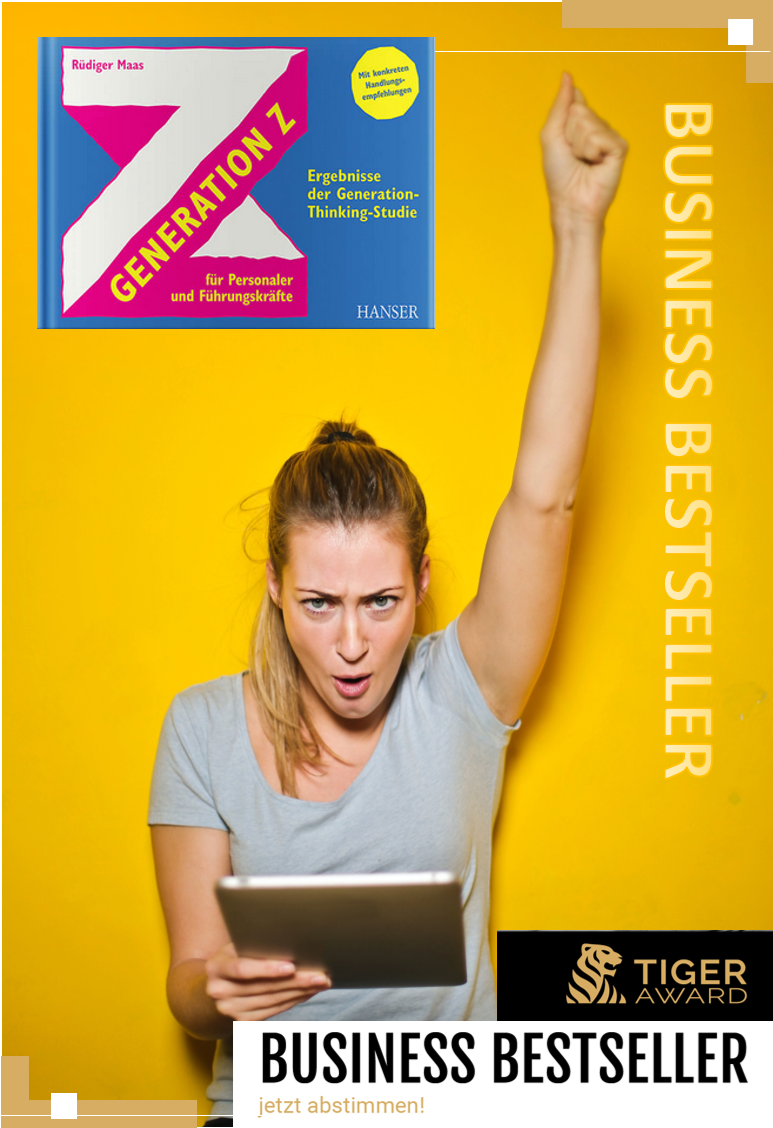 Tiger Awards nominiert Rüdiger Maas mit seinem Buch Generation Z