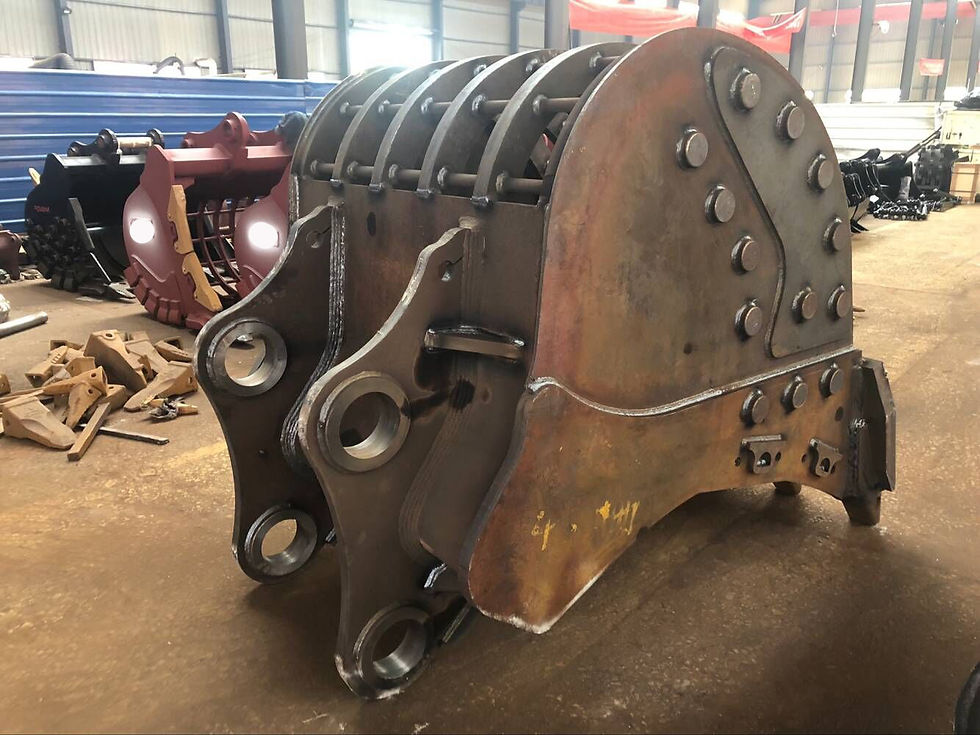 Doosan dx520 rock skeleton bucket