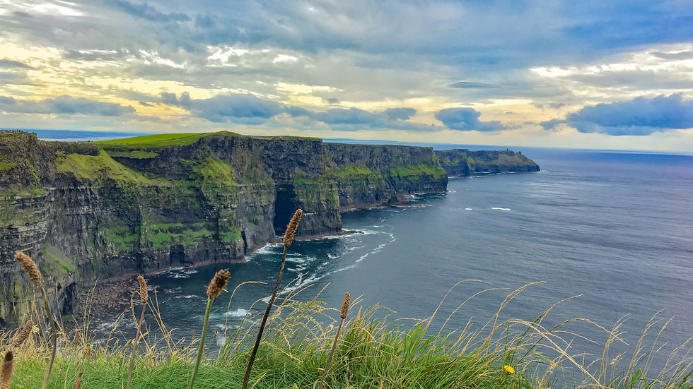 Cliffs of Moher a Harry Potter filming location in Country Clare, Ireland
