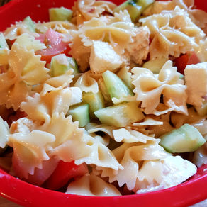 Salade de pâtes des soirs de flemme - recette vidéo
