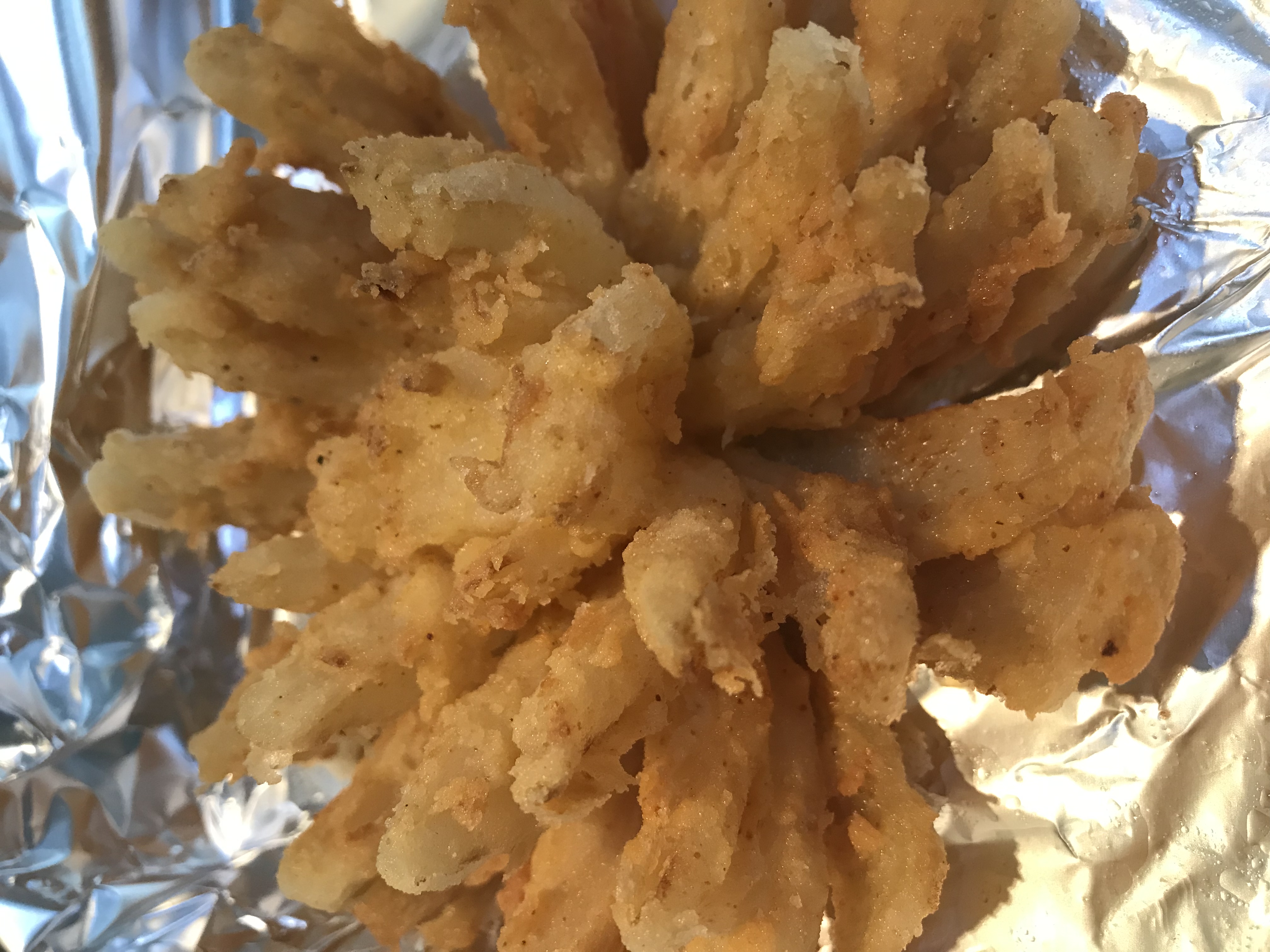 FiberFlour blooming onion content media