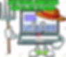 eco-friendly online searches. environmental impact of the internet.