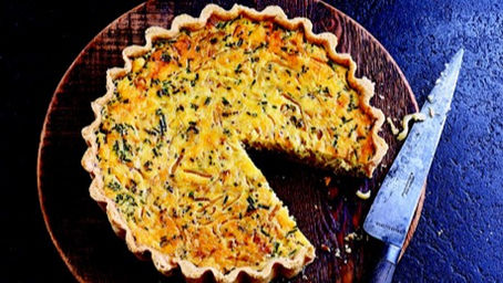 Shallot, Onion & Chive Tart