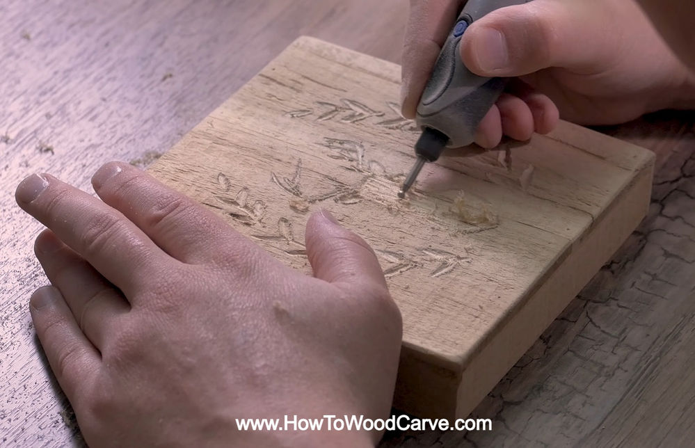 How to Wood Carve/Power Carve with the Dremel Stylo
