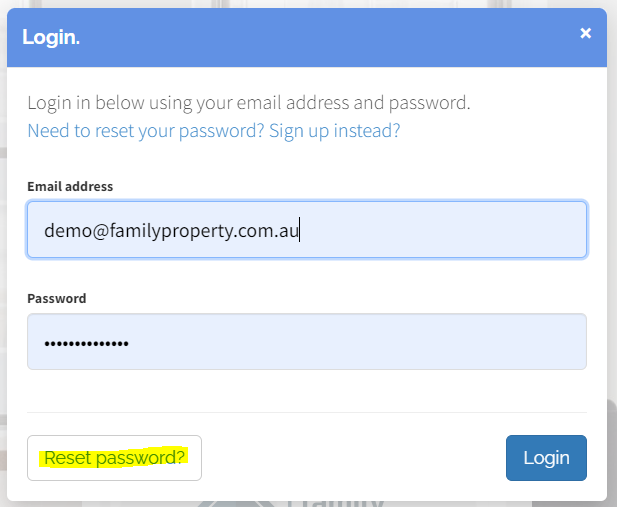 What if I forget my password? content media