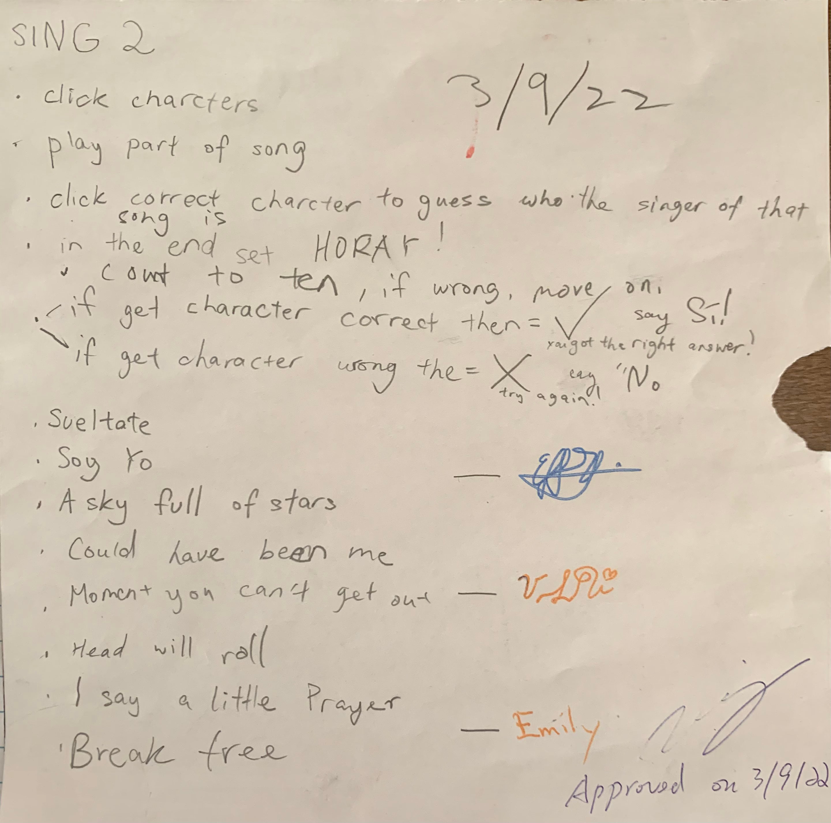 Project Sing2 - Designed by EVE from scratch content media