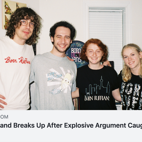 BREAKING: BuzzFeed Article Reveals Toronto Band Corn Puffians Have Officially Broken Up.