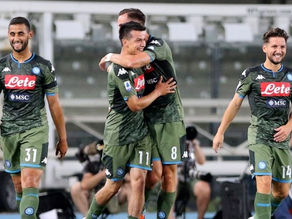 Entró y anotó el "Chucky" Lozano. 