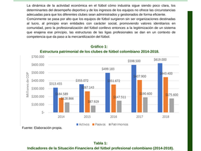 El fútbol colombiano y la gestión empresarial.