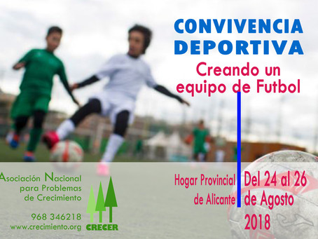 Convivencia deportiva ( Alicante, 24-26 de Agosto de 2018 )