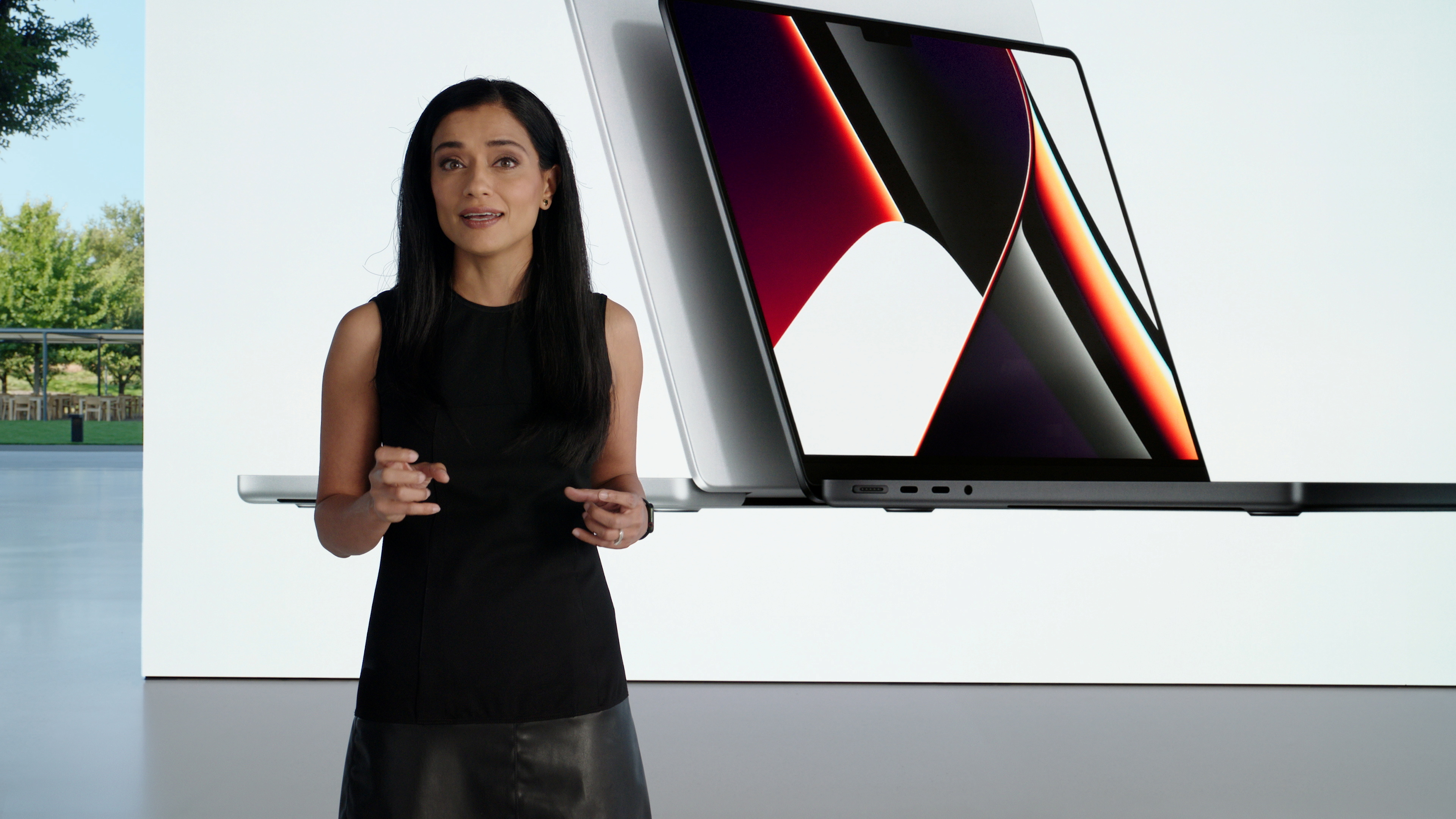 A MacBook with an OLED display may not be available for some years. content media
