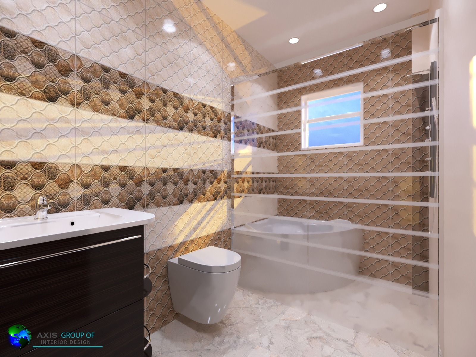 Your Small bathroom looks bigger and comfortable! content media