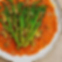 Asparagus with Romesco Sauce