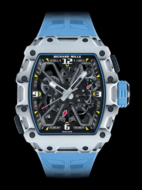 Richard Mille RM 35-03 Automatic Rafael Nadal White Quartz TPT Replica Watch content media