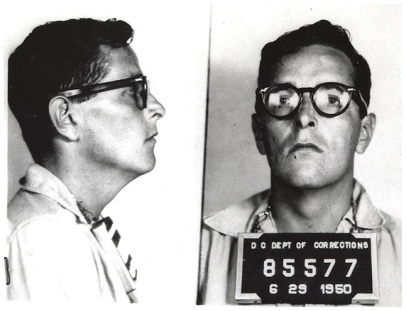 blacklisted member of the hollywood ten ring lardner jr mugshot