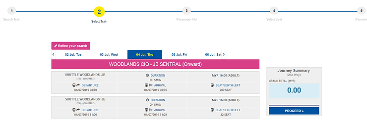 抢购新柔火车票ktm Ticket实战攻略 抢购新柔火车票ktm Ticket实战攻略