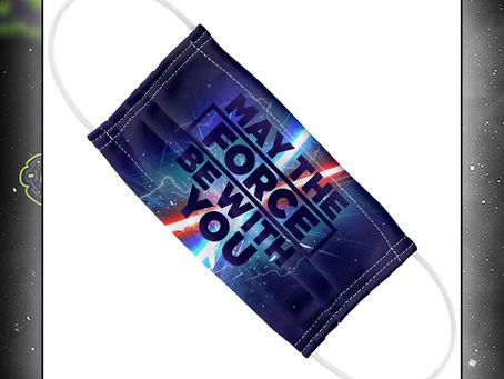 Star war may the force be with you face mask