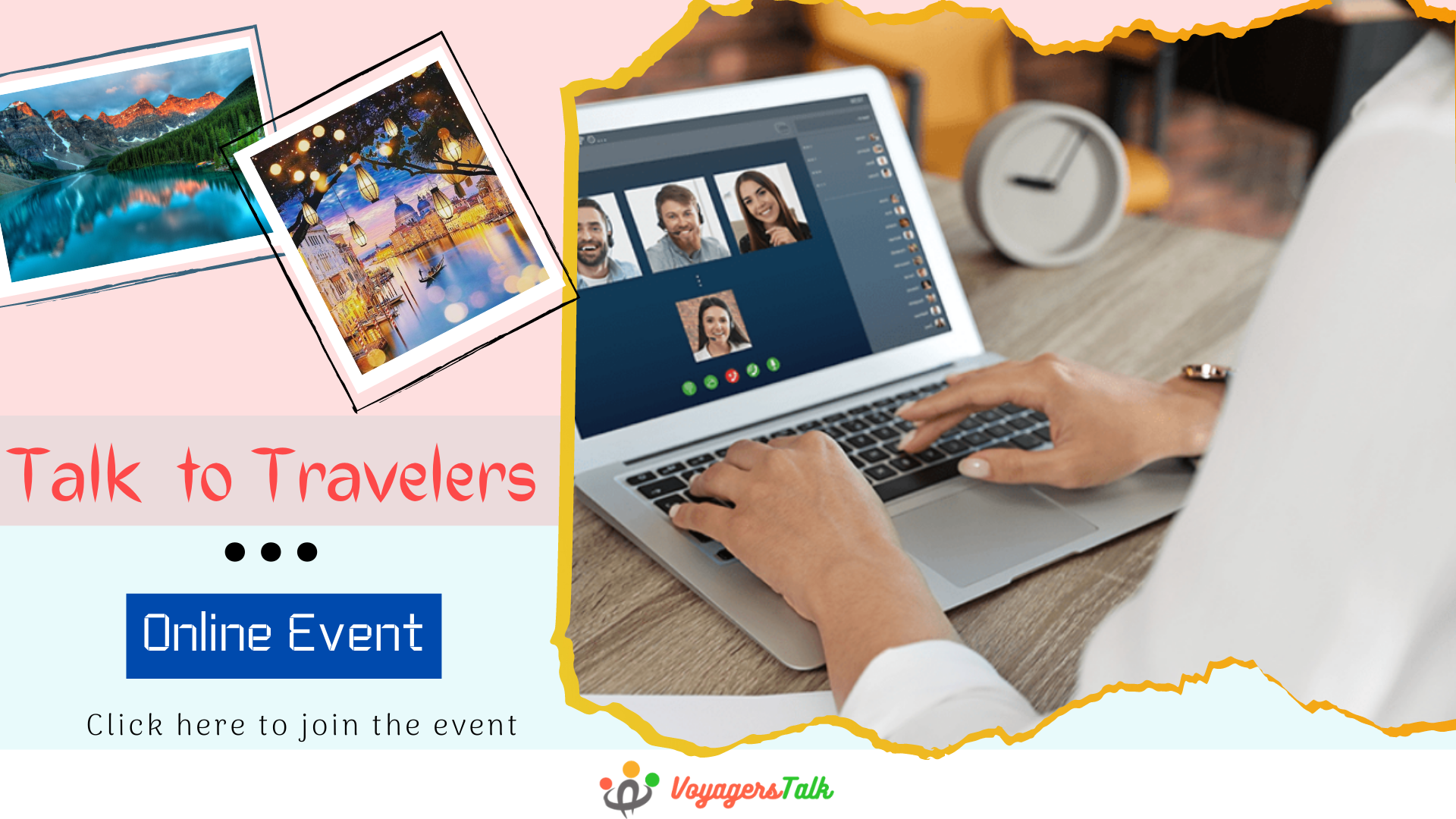 Talk to Travelers content media