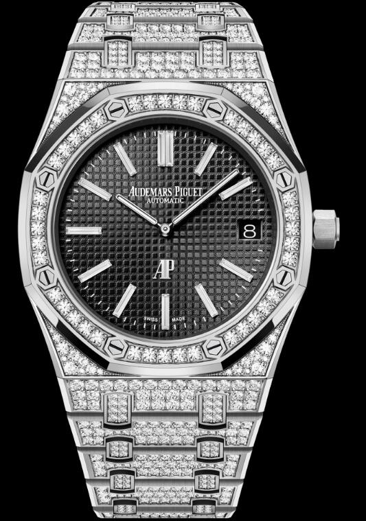 Audemars Piguet ROYAL OAK JUMBO EXTRA-THIN 15202BC.ZZ.1241BC.03 content media