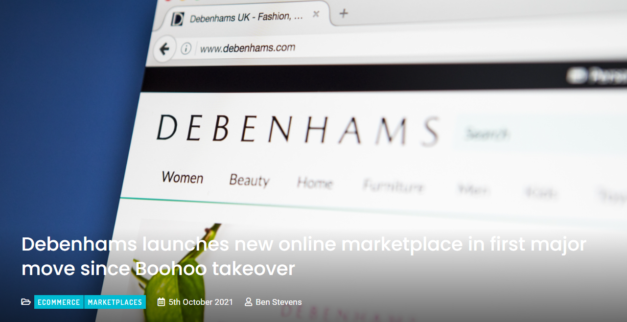 Why does all leading labels of department stores equipped themselves with digital marketplaces? content media