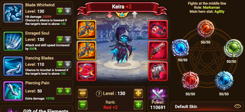 スキル解説 Keila キーラ Hero Wars ヒーローウォーズ Fb版 Onomatopedia 掲示板