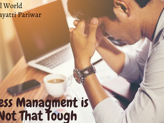 Stress Managment is Not That Tough