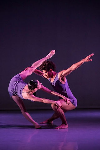 Rambert dancers in PreSentient, by Wayne McGregor. credit Johan Persson