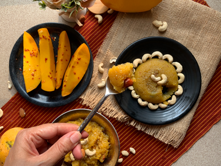 Mango Sheera | Mango Halwa | Mango Suji Halwa