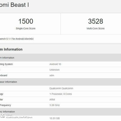 A Screen Shot Reveals Xiaomi Mi MIX 4 Will Come With 16GB RAM