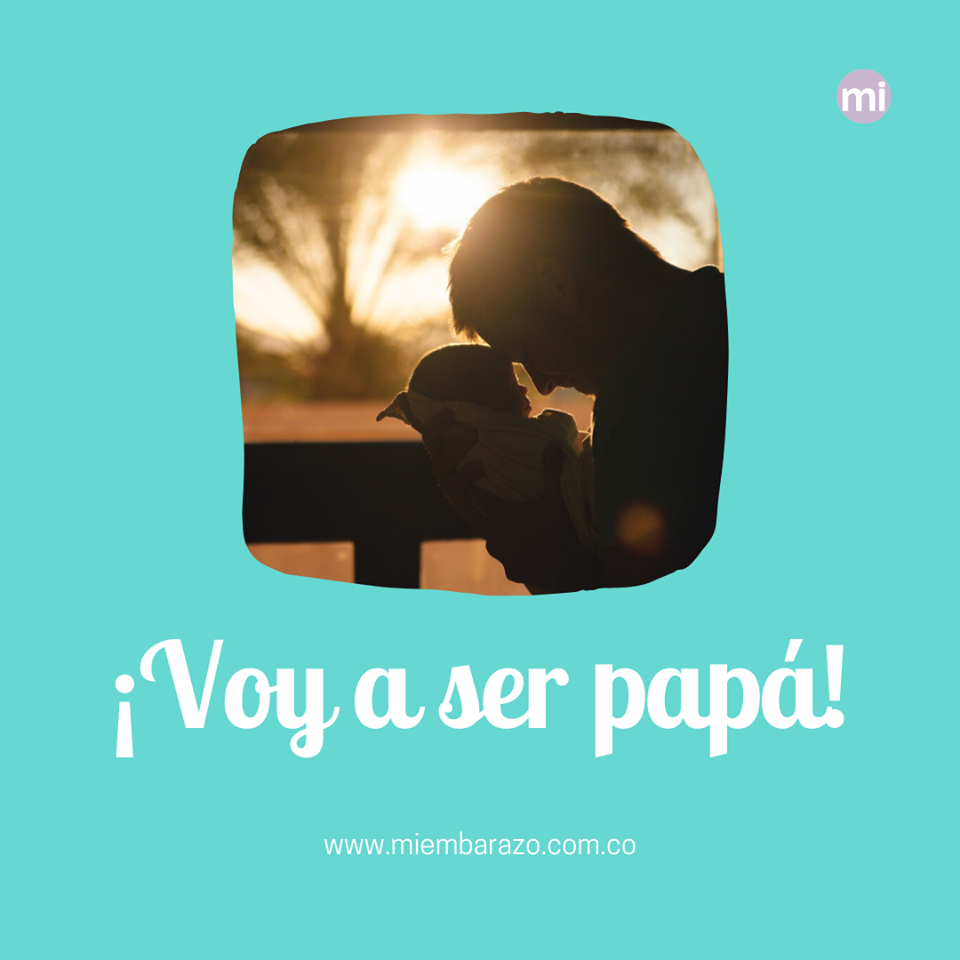 ¡Voy a ser papá! content media