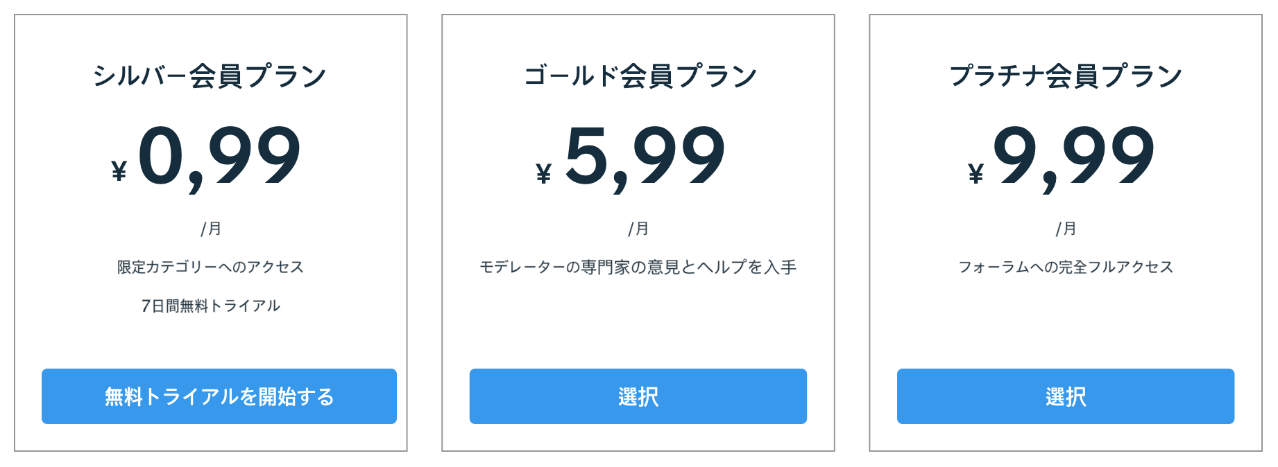 フォーラムから収入を得る content media