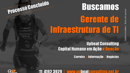 Processo Concluído - Gerente de Infraestrutura de TI