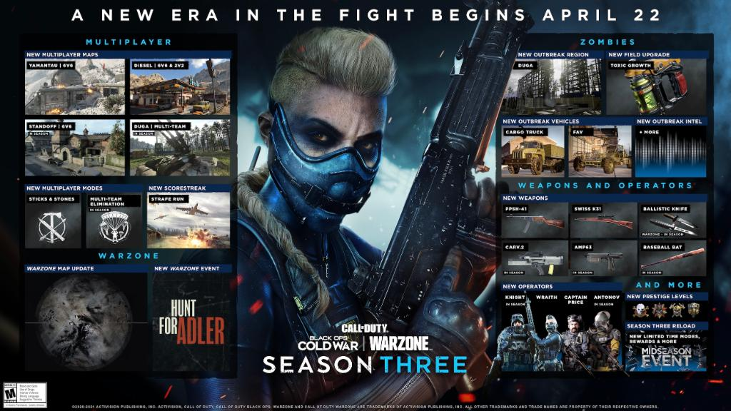 Warzone Season 3 is Here! content media