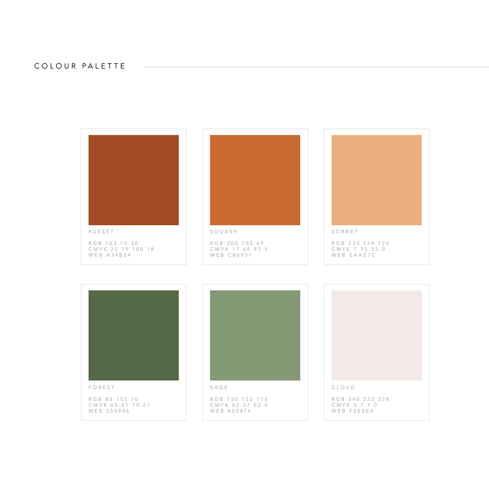 Fresh Leaf Brand Studio Semi-Bespoke Branding | Brand Identity Design for Riverbloom Coaching