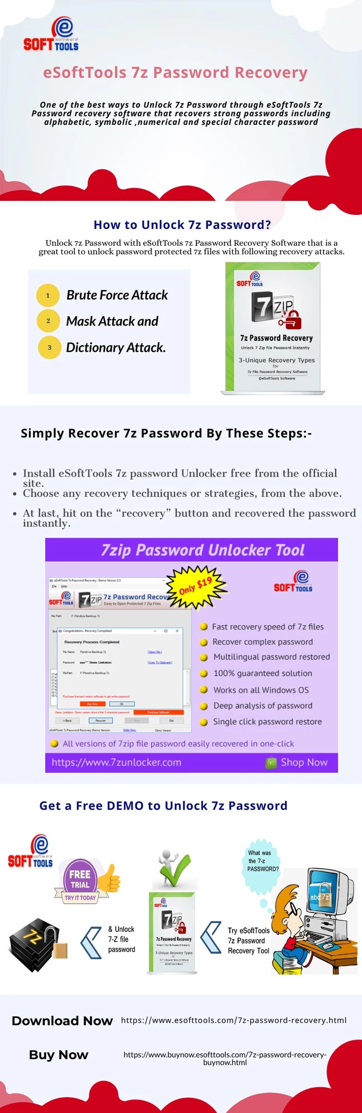 How to extract a 7z file without password?
content media