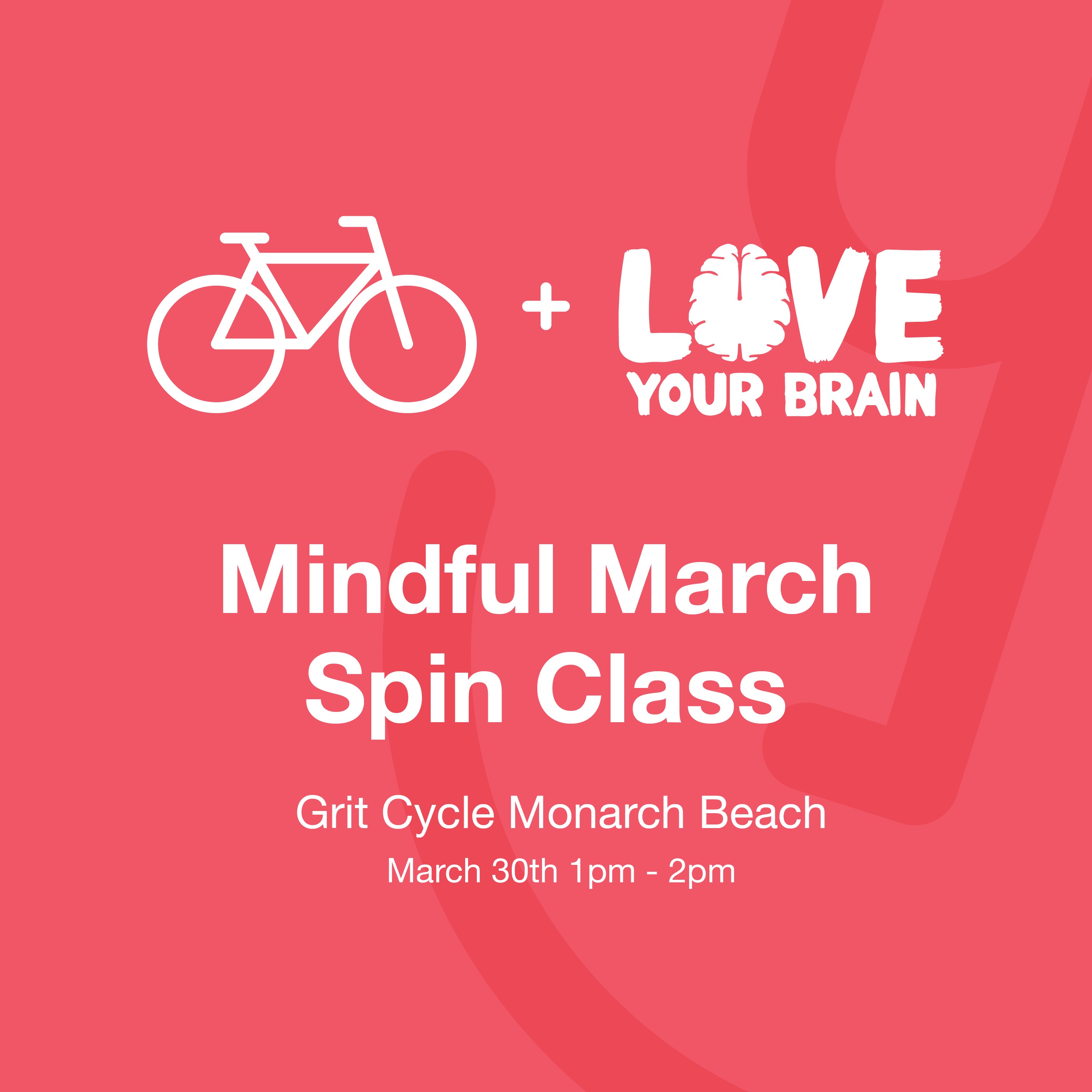Mindful March Spin Class content media