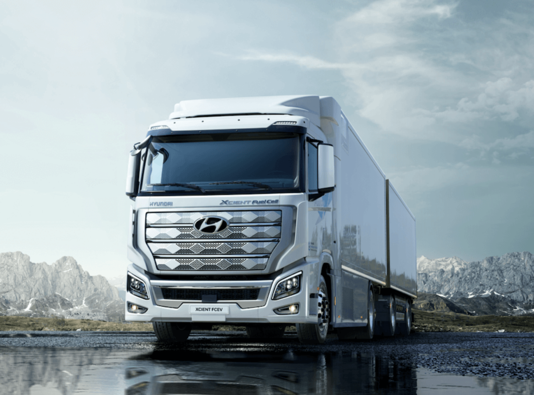 Hyundai ships first hydrogen trucks to Switzerland
content media